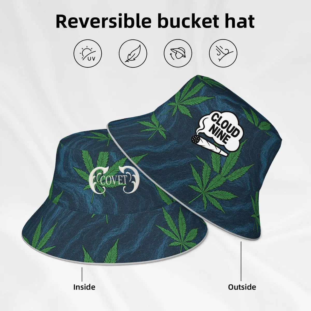 Covet x CloudNine (bucket hat) Covet